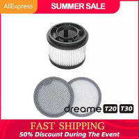 Original Dreame T20 T30เครื่องดูดฝุ่นแบบใช้มือถือชุด Washable HEPA Filter