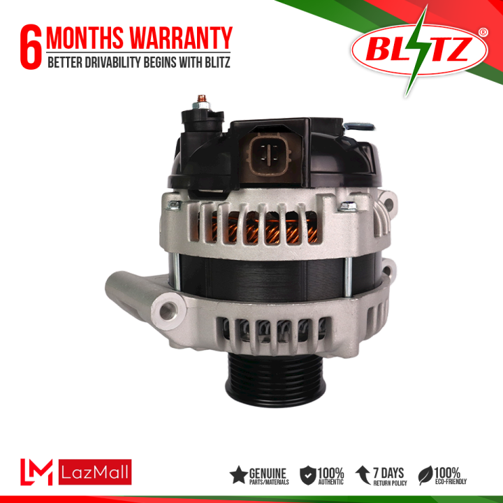 BLITZ ALTERNATOR ASSEMBLY HONDA CRV 2.0 12V / 100A 7 PULLEY 2012 2017