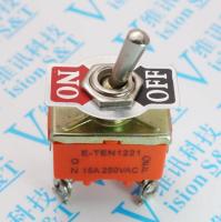 10pcs E-TEN1221 4 Pin SPST 4 Terminal ON-OFF 15A 250V Toggle Switch TEN1221 Electrical Circuitry  Parts