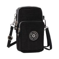 Tas Bahu Kecil Nilon Tas Ponsel Wanita Dompet Messenger Wanita Mini Tas CrossBody Dompet Wanita Tas Tangan Wanita Сука Енска