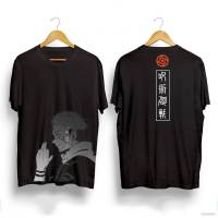 YT Jujutsu Kaisen - Ryomen Sukuna Tshirt Anime Unisex Graphic Tops Casual Loose 3D Printed Tee Shirt Plus Size TY