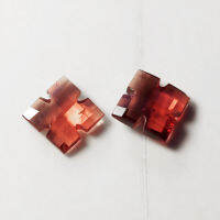 1.15 ct โรโดไลท์ (Rhodolite Garnet) สี่เหลี่ยม แม่ลายประจำยาม