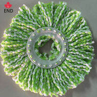 END # หัวม็อบผ้าไมโครไฟเบอร์นาโนเมตรสำหรับ Spin Magic Mop ทำความสะอาดบ้าน Super Water Dust Absorbing