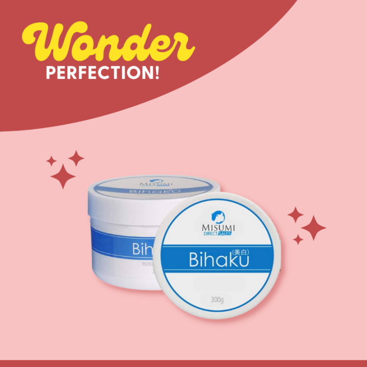 **Scrub Away Dullness & Refresh!** 100 Authentic Bihaku Wonder Bleach