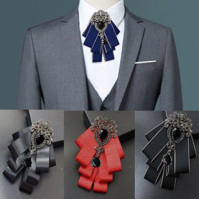 New Arrival Mens Bow Tie Suit Shirt Groom Groom Best Man Collar Business Formal Dress Host Performance Neckline Accessories