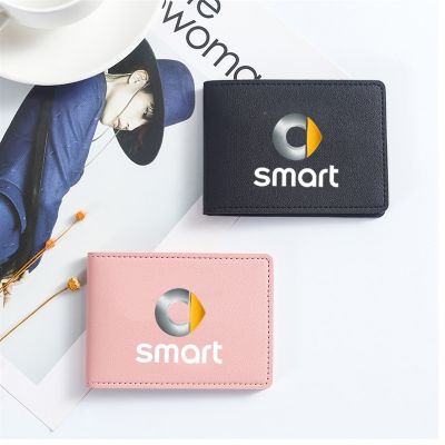 ♧☁ Ultra-thin Driver License Cover Pu Leather Car Driving Documents Credit Card Holder For Smart 451 453 Fortwo Forfour Accessories