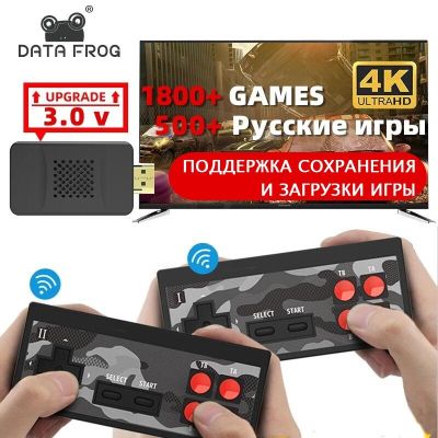 【YP】 DATA USB Handheld TV Video Game Console Build In 1800 NES 8 Bit HDMI-compatible