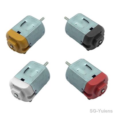 【YF】❖∈  0.3A 16000RPM Motor for Hobbies Car MOTOR 130 Small Red/Yellow/Black/White