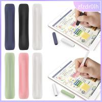 ZFZDR0LH เคสจับซิลิโคน3ชิ้นกันลื่นกันรอยขีดข่วนปกป้องเต็มรูปแบบ Stylus iPad ที่วางปากกาสัมผัสเคสโทรศัพท์กันกระแทก