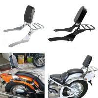 Motorcycle Passenger Backrest Sissy Bar Luggage Rack For Yamaha Dragstar V-Star Vstar 400 650 Custom 1998-2017