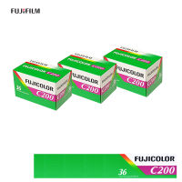 ฟิล์มสี Fujicolor C200 ( 35mm , 36 Exp ) แพ็ค 3 ม้วน