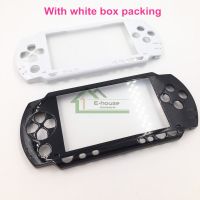 【】 Lanka Retail Pvt Ltd สีดำและสีขาวด้านหน้าหมู่บ้าน Cover Case เปลี่ยนสำหรับ PSP1000 PSP 1000เกมคอนโซล