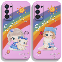 เคส Oppo Reno 4 4G Phone Case fashionable and beautiful  TPU Casing for opporeno4 เคสโทรศัพท์ Back Cover เคสซิลิโคน