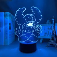 Led Night Funkin Tricky Figure for Child Room Decorative Kids Birthday Desk 3d Lamp