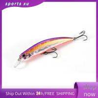 SPORTS XU Crankbaits หลากสีตะขอปลาเหยื่อปลาสร้อยแบบจมน้ำเหยื่อตกปลารูปปลาตกเล็กฤดูหนาว