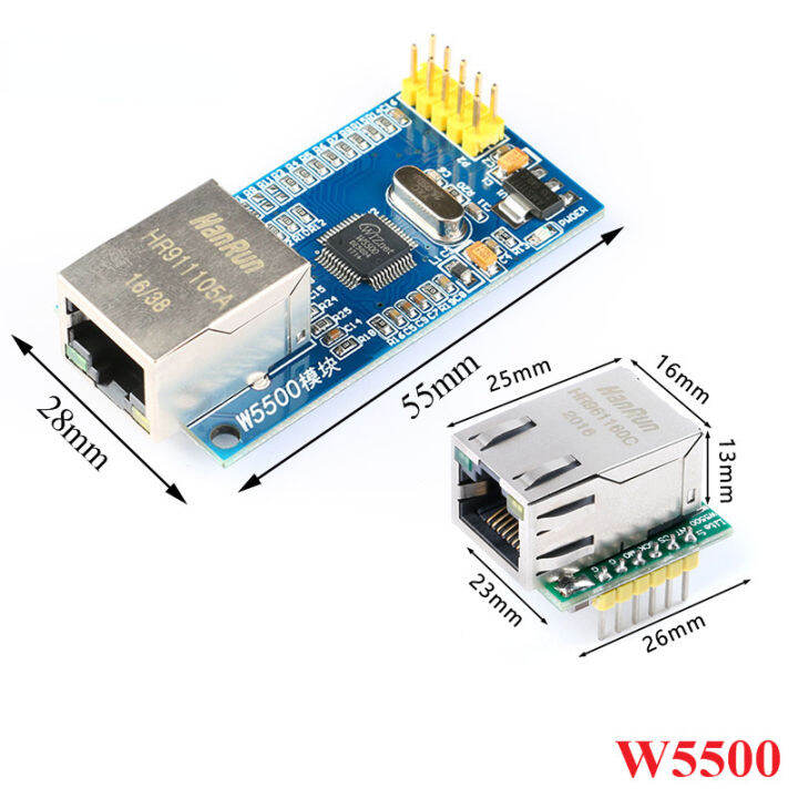 USR-ES1 W5500 SPI to LAN Ethernet Network Module Converter TCP IP 51 ...