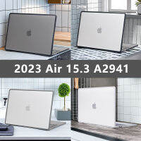 ใหม่เคสขอบนิ่มสำหรับ2023 Macbook Air 15.3นิ้ว Sarung Dof M2 A2941เรตินา15ฝาครอบแป้นพิมพ์ฟรีกันรอยนิ้วมือ