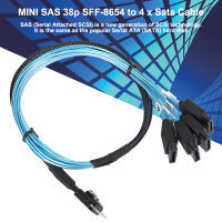 สาย MINI SAS สายส่งสัญญาณการส่งผ่านข้อมูลขนาดเล็กสำหรับคอมพิวเตอร์เซิร์ฟเวอร์ฮาร์ดดิสก์และโฮสต์