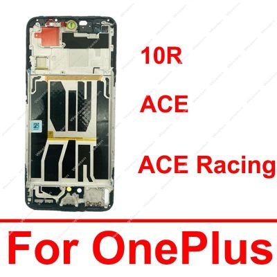 vfbgdhngh LCD Front Frame Bezel Plate For Oneplus OnePlus 10R ACE Ace Racing Front Middle Frame Housing Cover Case Parts