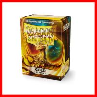 สินค้าขายดี!!! Dragon Shield Sleeve : Gold Classic 100 Standard #ของเล่น โมเดล ทะเล ของเล่น ของขวัญ ของสะสม รถ หุ่นยนต์ ตุ๊กตา สวนน้ำ สระน้ำ ฟิกเกอร์ Model