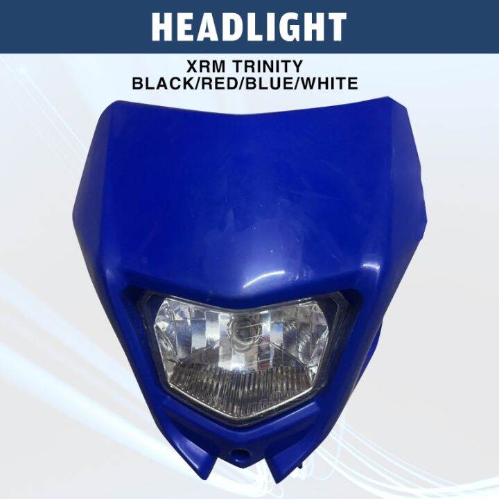 MOTORCYCLE HEADLIGHT WITH COWLING FOR XRM TRINITY Lazada PH