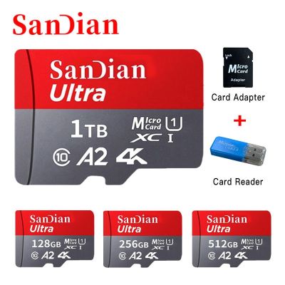 【jw】✹卐  1TB Class10 Memory TFcard 256GB  high-speed micro SDCard 512gb card 128GB Microsd Flash Drive Card for camera/phones