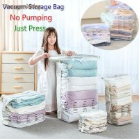 Vacuum Storage Bags for Clothes Quilts Pillows Space Saver Extra Strong