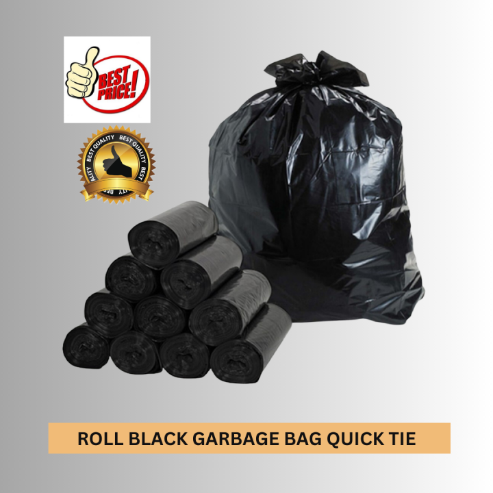 Black Bags Quick-Tie