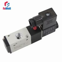 QDLJ-3v210-08 Solenoid Valve Aluminum Alloy Air Control Valve Dc12v 2 Positions 3 Ports 1/4 Pt Pneumatic Valve