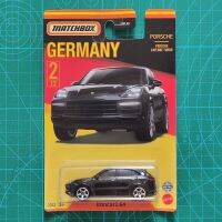 โมเดลรถ matchbox รุ่น porsche cayenne 2022 สีดำ หายาก