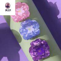 MZP ไม่สม่ำเสมอแบบปกติ กิ๊ฟติดผมรูปดอกไม้อาซีเตท SAKURA SAKURA การเย็บปะติดปะต่อกัน สร้างสรรค์และสร้างสรรค์ อินส์ ปาร์ตี้งานปาร์ตี้