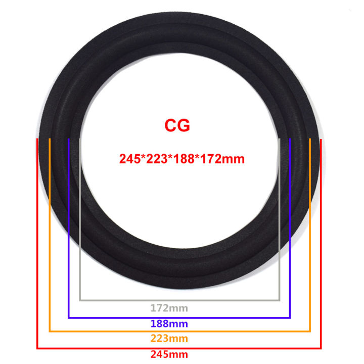 nethra-eye-care-center-แหวนซับวูฟเฟอร์พับได้สำหรับซ่อมขอบโฟมล้อมรอบลำโพง10นิ้วอุปกรณ์เสริมสำหรับซ่อมช่วงล่างแบบทำมือ