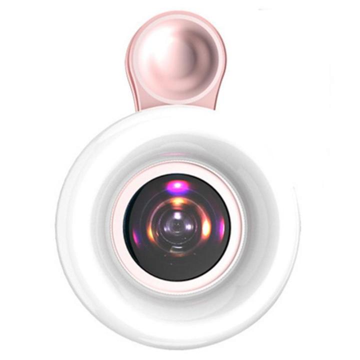 macro-lens-for-mobile-15x-fill-ring-light-selfie-live-lamp-camera-lens-with-led-universal-flash-smartphone-portable-light-clip