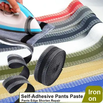 60M Self-Adhesive Pants Hem Tape Edge Shorten Paste Tape for DIY