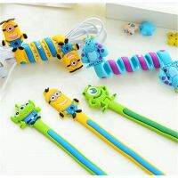 Cartoon Cable Cord Winder Ties Flexible Silicone