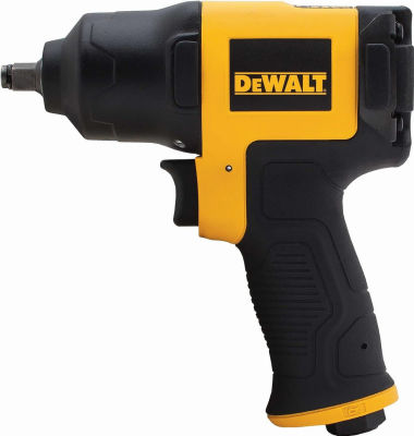 DEWALT 3/8" Pneumatic Impact Wrench with Hog Ring, Air Wrench, Square Drive (DWMT70775)