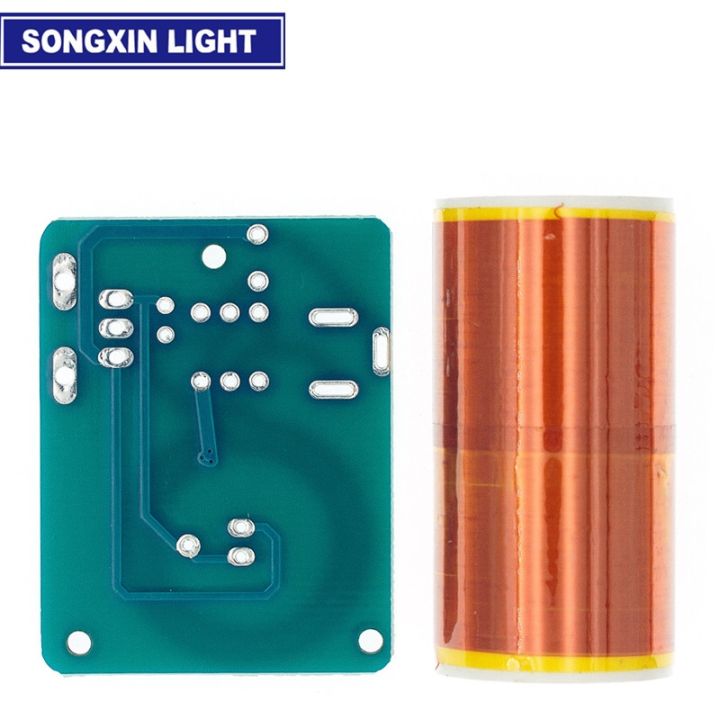 bd243-bd243c-mini-tesla-coil-kit-magic-props-diy-parts-empty-lights-technology-diy-electronics-bd243c-diy-mini-tesla-coil-module