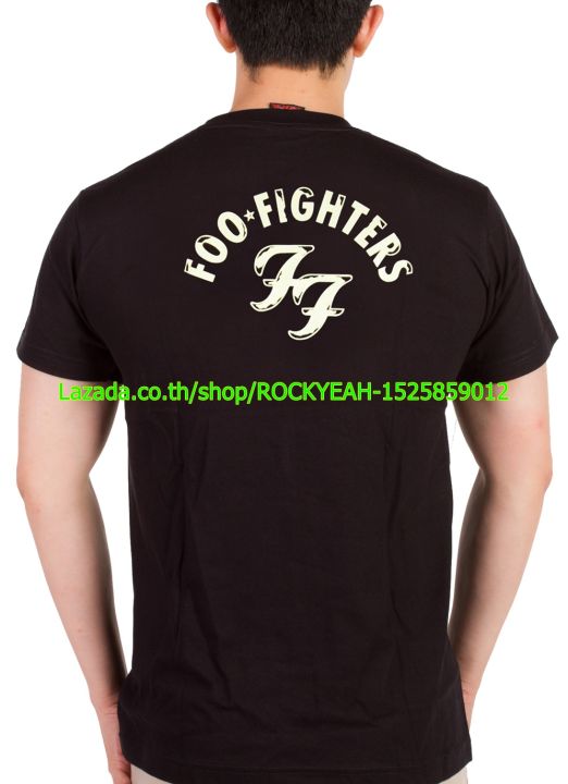 เสื้อวง-foo-fighters-เสื้อเท่ห์-แฟชั่น-ฟูไฟเตอส์-ไซส์ยุโรป-rdm1665