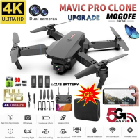 ใหม่ E88 Pro RC Drone 720P/1080P/4K HD กล้องเดี่ยว/คู่ Optical Flow ตำแหน่งเฮลิคอปเตอร์ RC Quadcopter Selfie RC Drone Quadcopter RTF พร้อมวิดีโอสดพร้อมแบตเตอรี่ 1/2/3 เซลล์