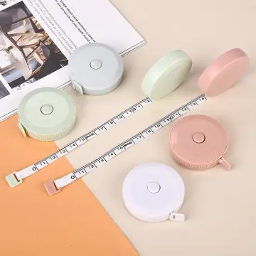 1.5m Tape Measure, Retractable Mini Metric Soft Sewing Tape Measure for Body Measuring Sewing Craft Medical Treatment(Green)