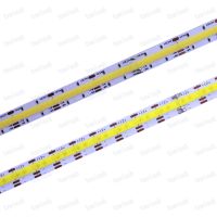 ไฟแถบ LED COB CCT อบอุ่นเย็นสีขาวความหนาแน่นสูง5ม. ไฟเส้นแบบหรี่แสงได้12V 24V 608 Les/ เมตรเชือกยืดหยุ่นระเบิดได้