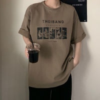 Cherry? 2270เสื้อยืดลายการ์ตูนไซส์ใหญ่ oversize tshirt เสื้อผ้าสาวอวบแฟชั่น เสื้อยืดทรงหลวมสไตล์เกาหลี