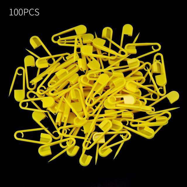 hot-dt-100pcs-safety-plastic-tag-pin-5-colors-fastener-knitting-label-card-hangtag-pins-apparel-accessories