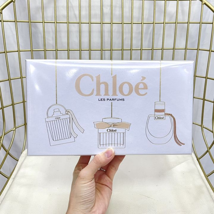 Chloe perfume sample three-piece set 3*30ml Chloe piglet bag ribbon ...