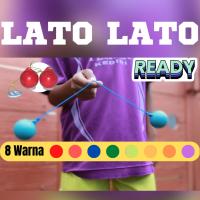 Lato Lato Viral ของเล่นพร้อมไฟ LED Murah เรืองแสงในที่มืด Old School ของเล่น  School เด็กของเล่นเพื่อการศึกษาของขวัญ Katto-katto ของเล่น Lato Pop Pop Lato Gg