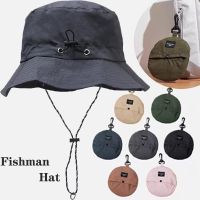 Waterproof Fisherman Hat Women Summer Sun Anti-UV Protection Camping Hiking Mountaineering Caps Mens Panama Bucket Outdoor Hat