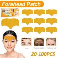 100-10Pcs Collagen Forehead Wrinkle Patch Face Mask Head Lines Remover Masks Lifting Anti-Aging Stickers Skin Care Beauty