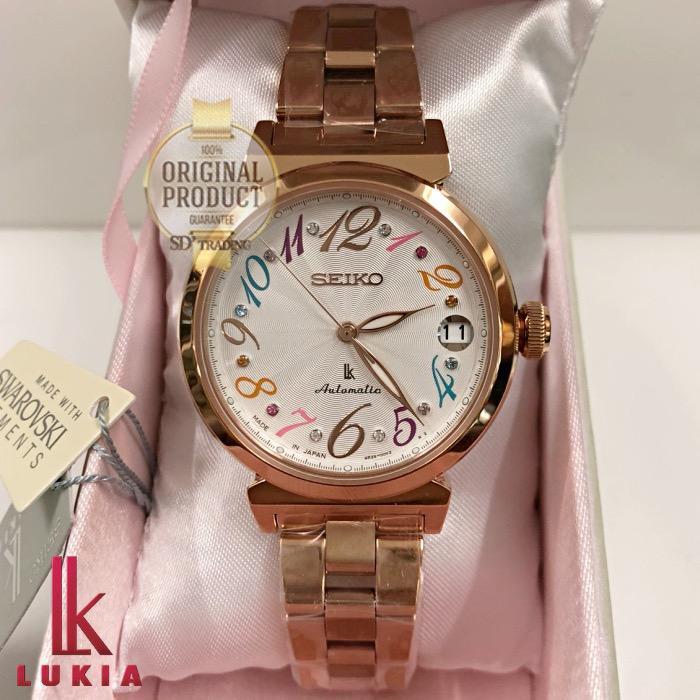 seiko-lukia-automatic-ladies-watch-สี-pinkgold-สายสแตนเลส-รุ่น-srp866j1