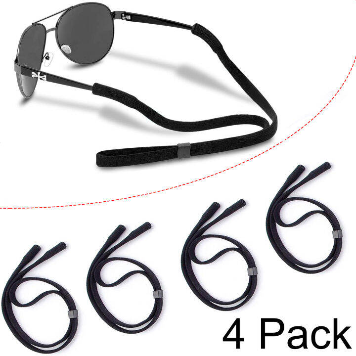【4 Pack】Universal Holdie Eyeglass Retainer Chain Premium Glasses