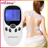 6 โหมด TENS Body Massager การฝังเข็มแบบดิจิตอล อุปกรณ์บำบัดด้วย EMS เครื่องกระตุ้นกล้ามเนื้อชีพจรไฟฟ้า บรรเทาอาการปวด การดูแลร่างกายเต็มรูปแบบ